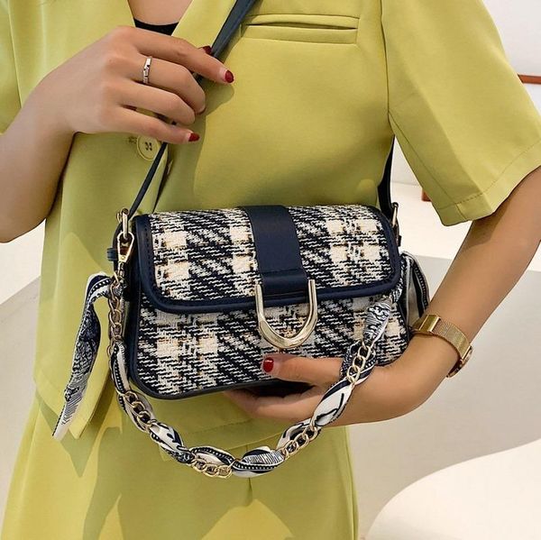 evening bags plaid underarm bag summer2021 trendy fashion european and american ladies chain small square large capacity messenger
evening bags plaid underarm bag summer2021 trendy fashion european and american ladies chain small square large capacity messenger