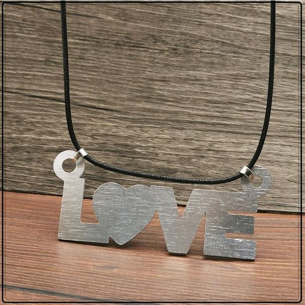 pendant necklaces gothic original metal letter love for women punk jewelry vintage stainless steel chain boho accessories neckla, Silver
pendant necklaces gothic original metal letter love for women punk jewelry vintage stainless steel chain boho accessories neckla, Silver