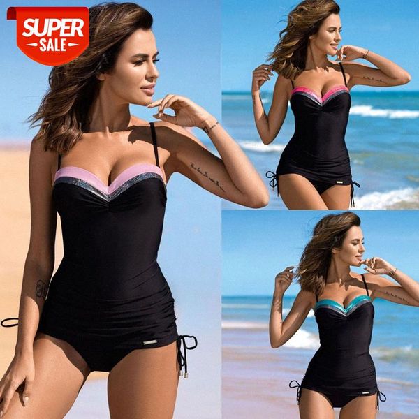 bathing suits one-piece bikini swimsuit with lace-up color-blocking gathered stitching skirt #kc8j, White;black
bathing suits one-piece bikini swimsuit with lace-up color-blocking gathered stitching skirt #kc8j, White;black