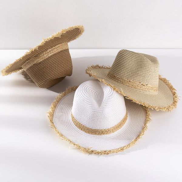 stingy brim hats men women fedora panama straw hat ladies sun jazz cap wide beach summer trilby sunhat visor anti-uv outdoor, Blue;gray
stingy brim hats men women fedora panama straw hat ladies sun jazz cap wide beach summer trilby sunhat visor anti-uv outdoor, Blue;gray