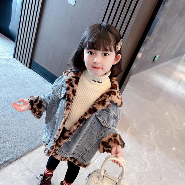 jackets girls denim jacket outerwear leopard pattern girl coats kids winter autumn children's toddler clothes for, Blue;gray
jackets girls denim jacket outerwear leopard pattern girl coats kids winter autumn children's toddler clothes for, Blue;gray