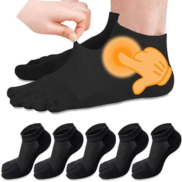 men's socks 5pc black men's spring and summer five-finger mesh short five-toed comfortable breathable cotton ankle
men's socks 5pc black men's spring and summer five-finger mesh short five-toed comfortable breathable cotton ankle