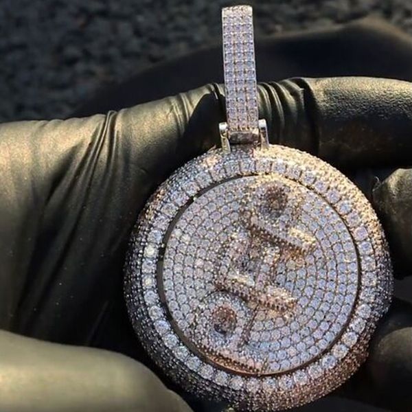 custom round spinning pendant 14k initial letter write your letter cz hip-hop pendant bling bling hip hop jewelry for gift, Silver
custom round spinning pendant 14k initial letter write your letter cz hip-hop pendant bling bling hip hop jewelry for gift, Silver