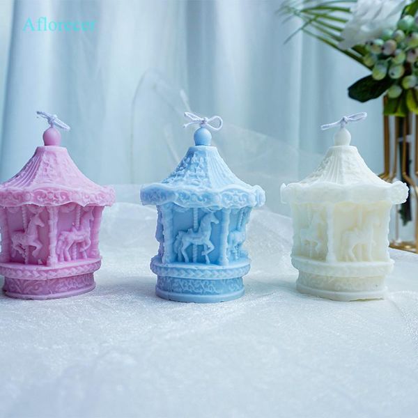 style 3d carousel shape candle mold silicone molds shell acrylic magic ball table lamp making craft tools
style 3d carousel shape candle mold silicone molds shell acrylic magic ball table lamp making craft tools