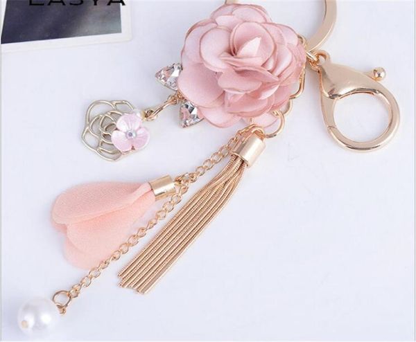 keychains rose flowers keychain key chain gold color crystal bow tassel ring bag charm pendant jewelry gifts b872, Silver
keychains rose flowers keychain key chain gold color crystal bow tassel ring bag charm pendant jewelry gifts b872, Silver