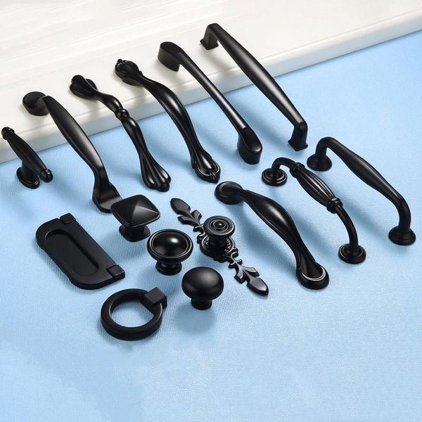 handles & pulls modern black aluminum alloy furniture handle desk drawer cupboard knobs and household hardware accessories
handles & pulls modern black aluminum alloy furniture handle desk drawer cupboard knobs and household hardware accessories