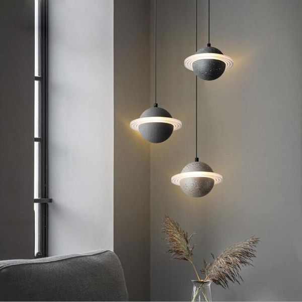 pendant lamps modern led planet light creative restaurant bar cement lighting fixture nordic bedroom bedside kitchen island decor lamp
pendant lamps modern led planet light creative restaurant bar cement lighting fixture nordic bedroom bedside kitchen island decor lamp