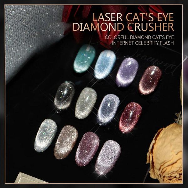 glitter broken diamond gel nail polish uv/led diy nails art shining auroras hybrid laser lasting shiny varnish tslm1 kits
glitter broken diamond gel nail polish uv/led diy nails art shining auroras hybrid laser lasting shiny varnish tslm1 kits