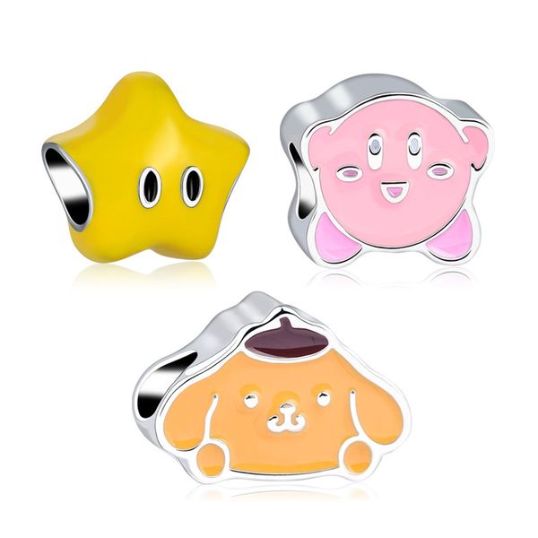 1pcs cute star dog pendant diy beads adapting to original pandora charm bracelet ladies jewelry making gifts, Silver
1pcs cute star dog pendant diy beads adapting to original pandora charm bracelet ladies jewelry making gifts, Silver