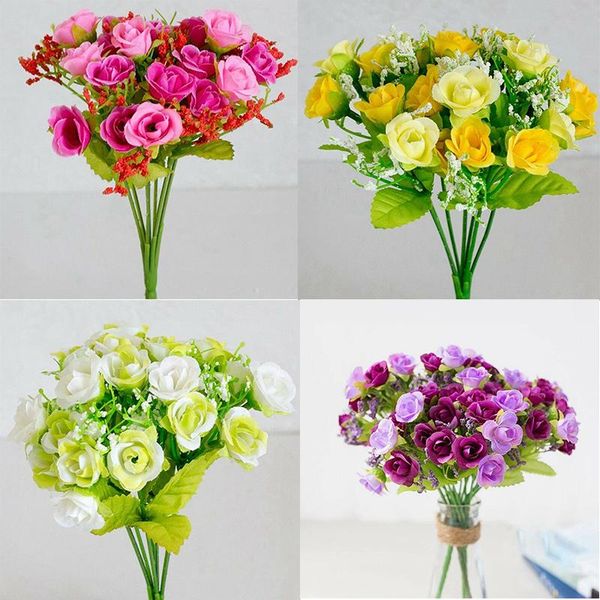 decorative flowers & wreaths wedding bouquet fake silk flower home decor plastic rose artifical 21 head
decorative flowers & wreaths wedding bouquet fake silk flower home decor plastic rose artifical 21 head
