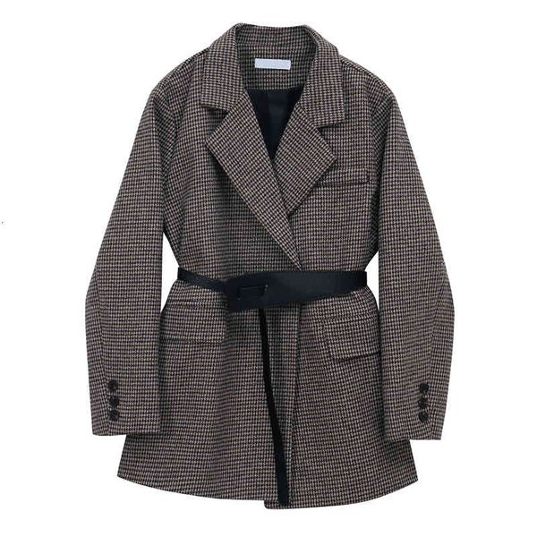 women's suits & blazers coreano elegante outono inverno xadrez feminina blazer moda manga longa com cinto tweed casaco de escritório se, White;black
women's suits & blazers coreano elegante outono inverno xadrez feminina blazer moda manga longa com cinto tweed casaco de escritório se, White;black