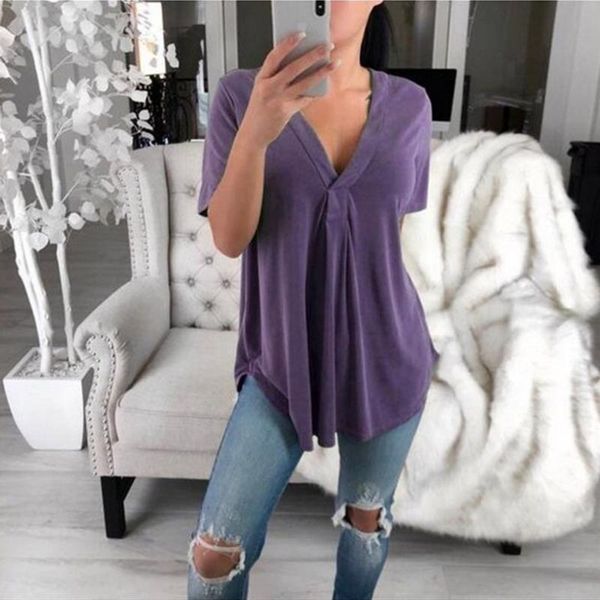 women's blouses & shirts shirt solid colour v-neck folded ruffles blouse short sleeves casual vintage summer female leisure, White
women's blouses & shirts shirt solid colour v-neck folded ruffles blouse short sleeves casual vintage summer female leisure, White