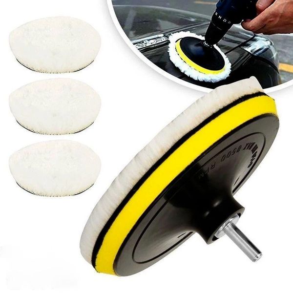care products 5pcs polishing kit 150mm pad car waxing sponge disk wool wheel auto paint polisher pads gadget
care products 5pcs polishing kit 150mm pad car waxing sponge disk wool wheel auto paint polisher pads gadget