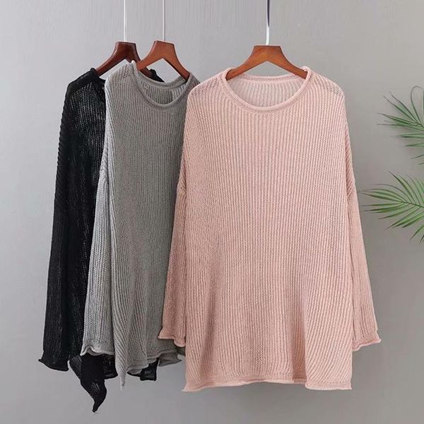 plus size t-shirt knit shirt for women long sleeves round collar minimalism sweater large quality looser early autumn, Black
plus size t-shirt knit shirt for women long sleeves round collar minimalism sweater large quality looser early autumn, Black