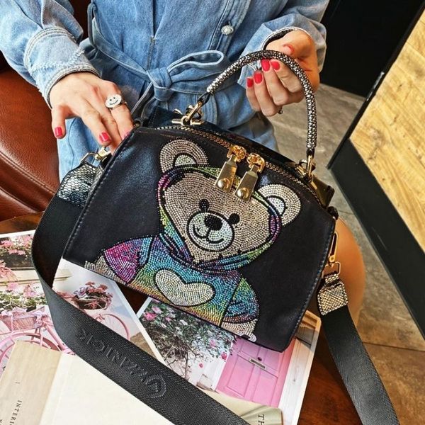 evening bags brand designer cute for women shoulder ita bag boston rhinestone colorful bear print handbag tote fashionable purses
evening bags brand designer cute for women shoulder ita bag boston rhinestone colorful bear print handbag tote fashionable purses