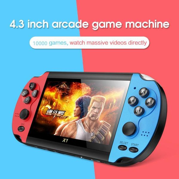 4.3 inch classic dual-shaking game console 8g built-in 10000 nostalgic games multi-color camera video player for mp4 controllers & joysticks
4.3 inch classic dual-shaking game console 8g built-in 10000 nostalgic games multi-color camera video player for mp4 controllers & joysticks