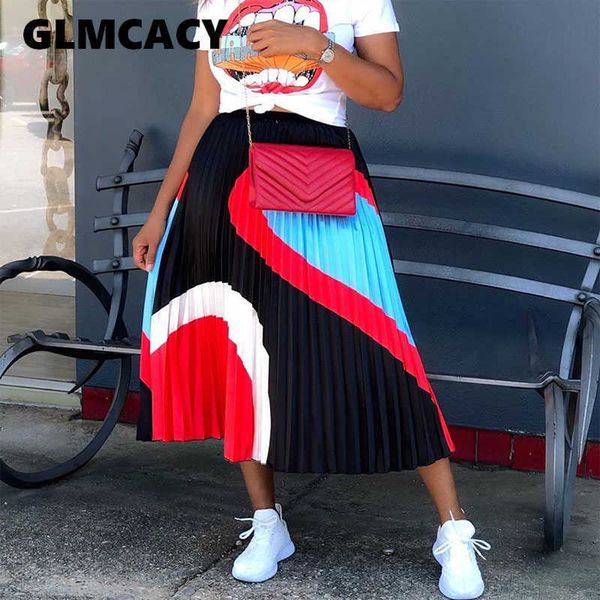 women heart printed high waist pleated skirts chic casual plus size skirts 210702, Black
women heart printed high waist pleated skirts chic casual plus size skirts 210702, Black