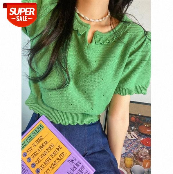 ins thin loose and gentle puff sleeve short knit sweater with wood ears #n92m, Black;gray
ins thin loose and gentle puff sleeve short knit sweater with wood ears #n92m, Black;gray