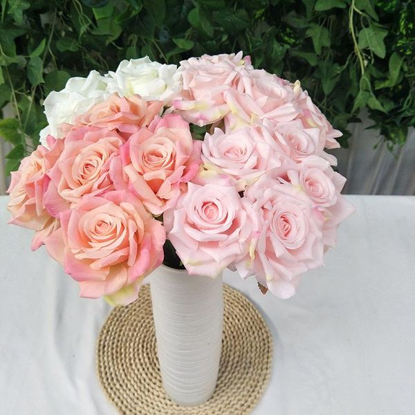 decorative flowers & wreaths 10pc curled edges big rose flower head silk wedding decor wall material road guide artificial roses home
decorative flowers & wreaths 10pc curled edges big rose flower head silk wedding decor wall material road guide artificial roses home