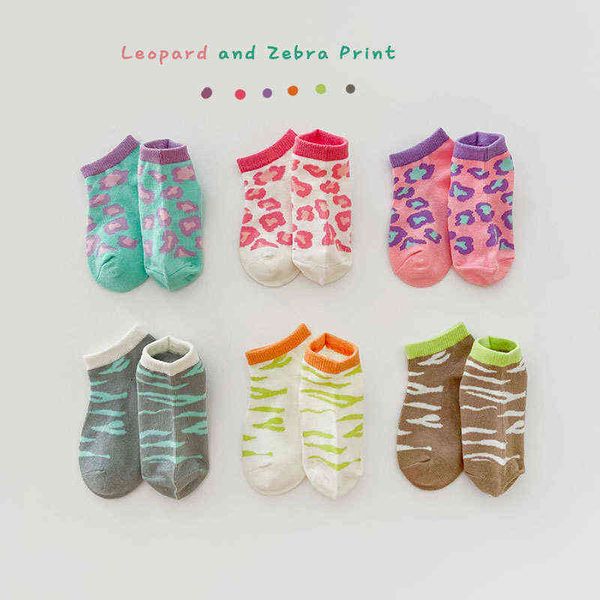 3pairs pack 1-8 year 2022 spring thin leopard print zebra print baby socks boat socks girls socks g220223, Pink;yellow
3pairs pack 1-8 year 2022 spring thin leopard print zebra print baby socks boat socks girls socks g220223, Pink;yellow