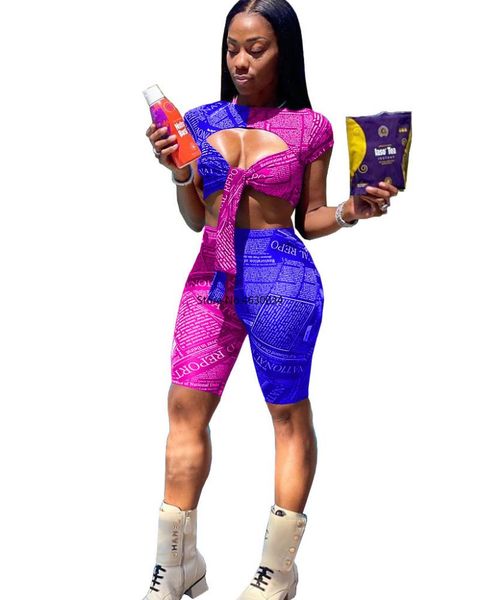 women two pieces sets summer tracksuits o-neck bow letter print +jogger shorts leggings suit fitness outfit piece dress, White
women two pieces sets summer tracksuits o-neck bow letter print +jogger shorts leggings suit fitness outfit piece dress, White