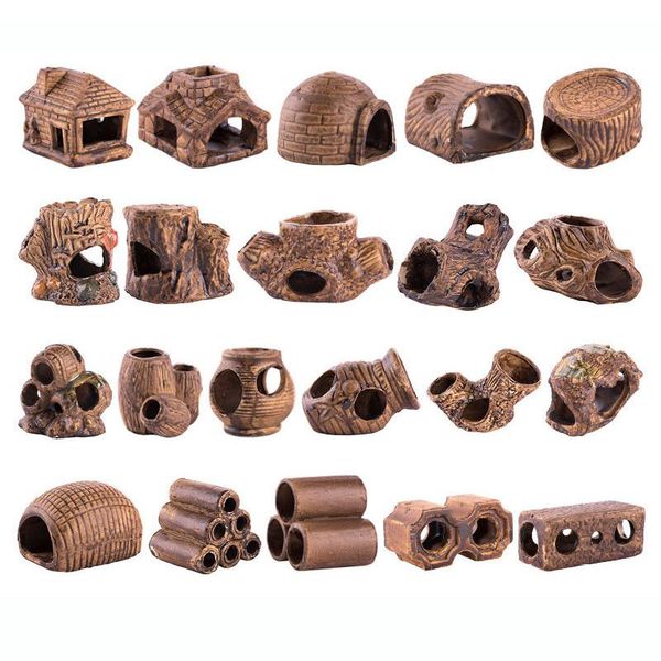 decorations retro ceramic decoration fish tank shrimp dodging house spawning hiding landscaping aquarium decor accessories
decorations retro ceramic decoration fish tank shrimp dodging house spawning hiding landscaping aquarium decor accessories