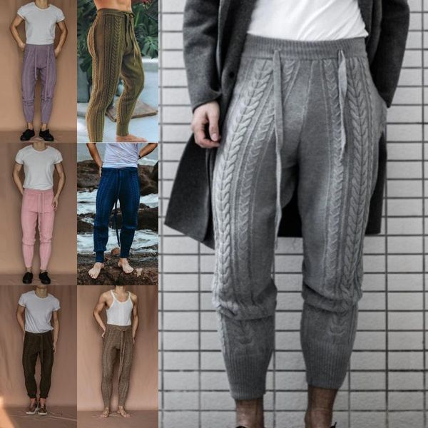 men's pants men knitted sweatpants oversize 3xl sports 2021 spring autumn boot cut pant casual drawstring twisted, Black
men's pants men knitted sweatpants oversize 3xl sports 2021 spring autumn boot cut pant casual drawstring twisted, Black