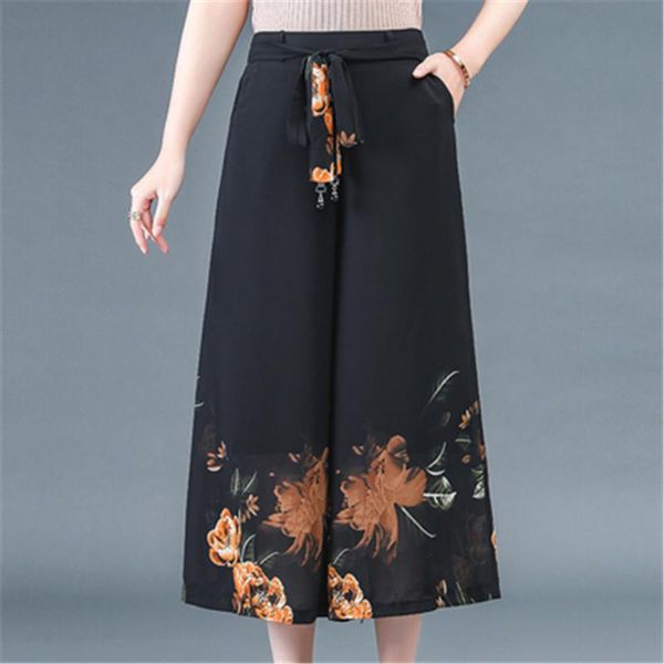 women's pants & capris women loose chiffon wide leg pant skirts high waist boho trousers 2021 female printed harem plus size 5xl pz3320, Black;white
women's pants & capris women loose chiffon wide leg pant skirts high waist boho trousers 2021 female printed harem plus size 5xl pz3320, Black;white