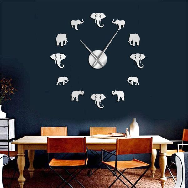 wall clocks jungle animals elephant diy large clock home decor modern design mirror effect giant frameless elephants watch
wall clocks jungle animals elephant diy large clock home decor modern design mirror effect giant frameless elephants watch