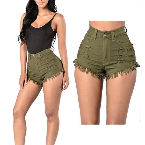 women style high waist denim shorts fashion short jeans for beach casual slim tassel ripped women's, White;black
women style high waist denim shorts fashion short jeans for beach casual slim tassel ripped women's, White;black