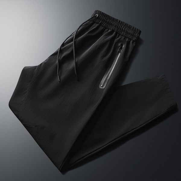 summer 2021 air conditioning pants men's leggings sports fast drying nylon ice silk casual elastic trend, Black
summer 2021 air conditioning pants men's leggings sports fast drying nylon ice silk casual elastic trend, Black