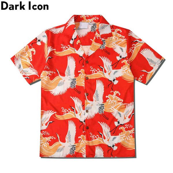 crane full printed hawaiian shirt men cube collar vintage men's shirts male 210603, White;black
crane full printed hawaiian shirt men cube collar vintage men's shirts male 210603, White;black