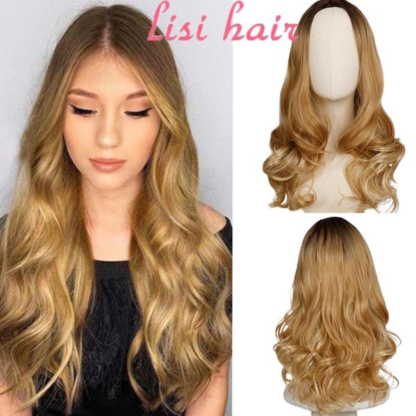 synthetic wigs lisihair golden brown gradient texture long curly wig 24 26 inch female cosplay american african, Black
synthetic wigs lisihair golden brown gradient texture long curly wig 24 26 inch female cosplay american african, Black