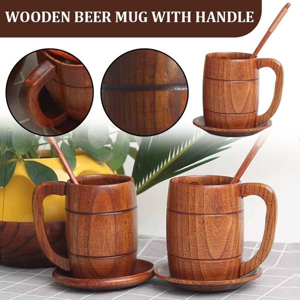 mugs wooden beer mug with handle creative handmade tankard cup vintage bar accessories for drinks home party lors889
mugs wooden beer mug with handle creative handmade tankard cup vintage bar accessories for drinks home party lors889