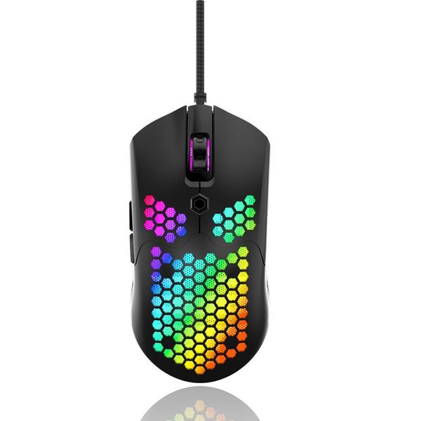 mice m5 wired gaming mouse 12000dpi optical honeycomb shell rgb lamp backlit 7 keys colored lights
mice m5 wired gaming mouse 12000dpi optical honeycomb shell rgb lamp backlit 7 keys colored lights