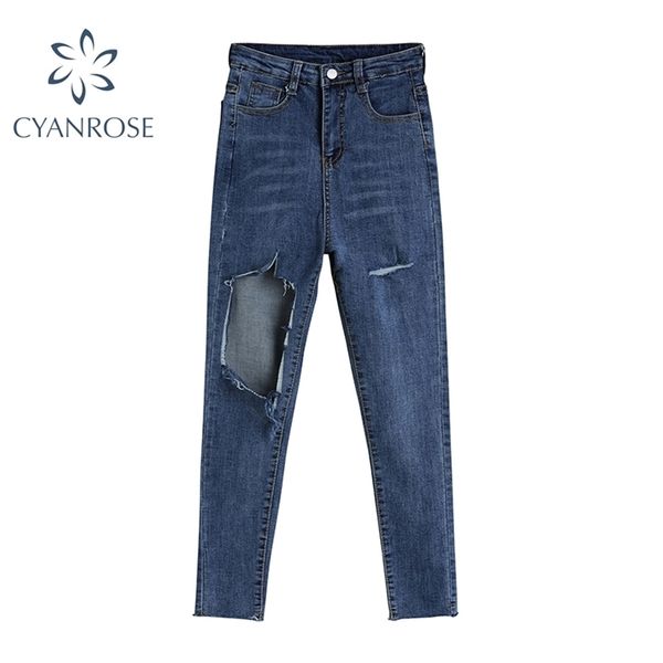 bodycon ripped denim pants hole design pencil streetwear skinny jeans trousers female high waist retro casual ins 210515, Blue
bodycon ripped denim pants hole design pencil streetwear skinny jeans trousers female high waist retro casual ins 210515, Blue