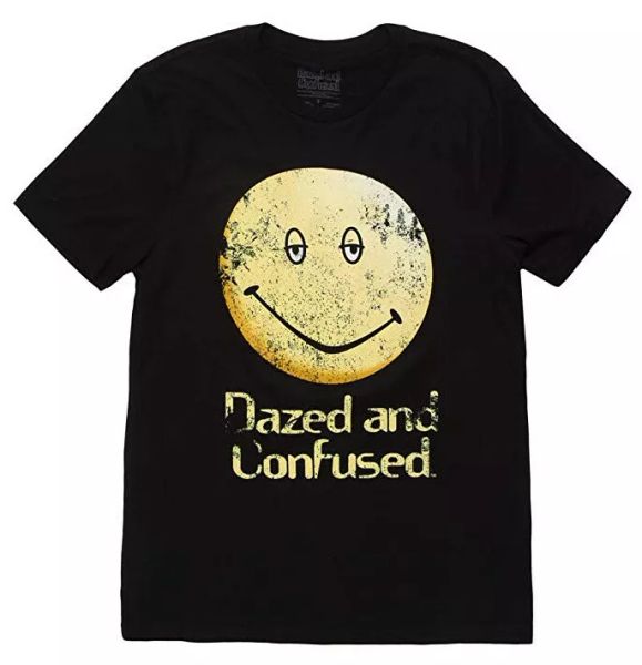 dazed and confused smiley face movie logo new licensed & official s-3xl, White;black
dazed and confused smiley face movie logo new licensed & official s-3xl, White;black