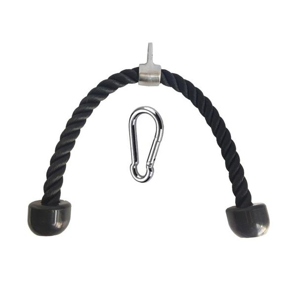 accessories tricep rope with carabiner,gym cable machine exercise press pull down attachment
accessories tricep rope with carabiner,gym cable machine exercise press pull down attachment