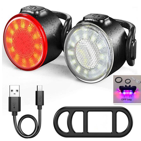 2pcs bike light set rear tail usb rechargeable ipx6 waterproof safety warning lamp bicycle lights accessories
2pcs bike light set rear tail usb rechargeable ipx6 waterproof safety warning lamp bicycle lights accessories