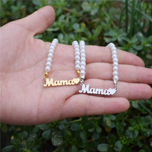 chokers gothic love mama choker necklace for girl princess pendant necklaces imitation pearl babygirl collar mothers day gift, Golden;silver
chokers gothic love mama choker necklace for girl princess pendant necklaces imitation pearl babygirl collar mothers day gift, Golden;silver