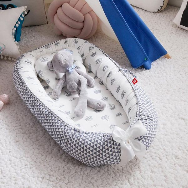 baby cribs 50*85cm nest born bed basket portable crib travel with a pillow mini for cotton folding
baby cribs 50*85cm nest born bed basket portable crib travel with a pillow mini for cotton folding