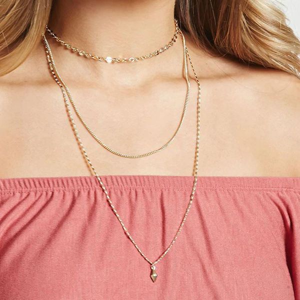 chains states personality contracted level geometry prismatic pendant necklace supplies wholesale sell like cakes, Silver
chains states personality contracted level geometry prismatic pendant necklace supplies wholesale sell like cakes, Silver