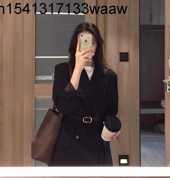 women's jackets black suit coat 2021 spring and autumn korean net red design sense casual loose, Black;brown
women's jackets black suit coat 2021 spring and autumn korean net red design sense casual loose, Black;brown