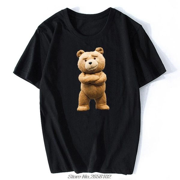 men's t-shirts mens casual cute movie ted 2 100% cotton short sleeve o-neck white tee shirts clothing, White;black
men's t-shirts mens casual cute movie ted 2 100% cotton short sleeve o-neck white tee shirts clothing, White;black