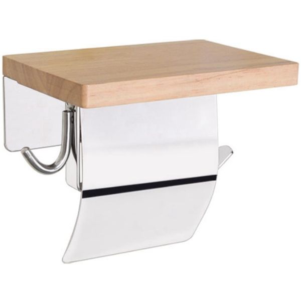 stainless steel bathroom tissue box toilet creative paper roll holder solid wood waterproof boxes & napkins
stainless steel bathroom tissue box toilet creative paper roll holder solid wood waterproof boxes & napkins