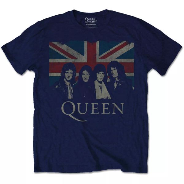 queen t shirt union jack vintage official mens navy blue freddie mercury rock, White;black
queen t shirt union jack vintage official mens navy blue freddie mercury rock, White;black
