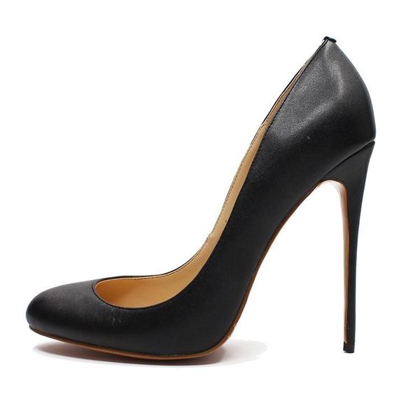 spring autumn genuine leather women dress pumps fashion round toe ladies party thin high heels shoes for woman, Black
spring autumn genuine leather women dress pumps fashion round toe ladies party thin high heels shoes for woman, Black
