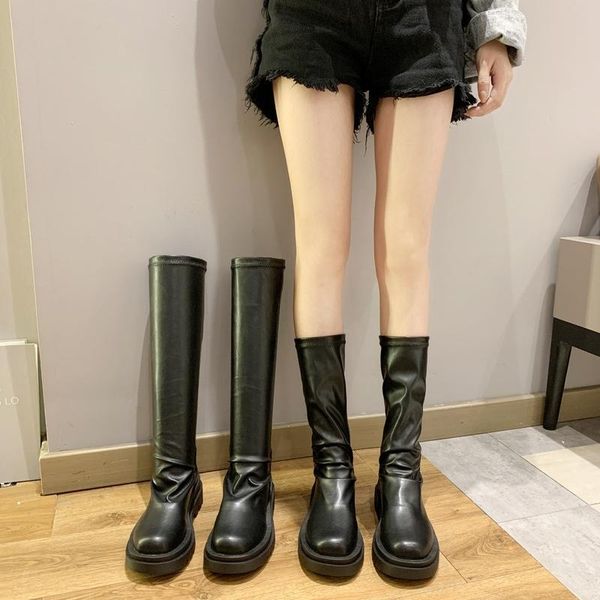 boots tall skinny women's knee length in autumn 2021, Black
boots tall skinny women's knee length in autumn 2021, Black