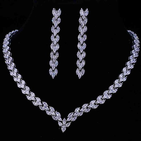 emmaya exquisite cubic zirconia wedding party jewelry set gold color cz bridal necklace earring, Black
emmaya exquisite cubic zirconia wedding party jewelry set gold color cz bridal necklace earring, Black