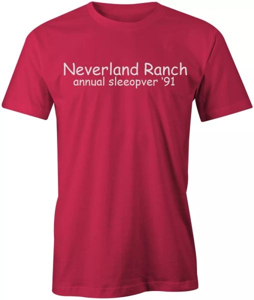 neverland ranch mens t-shirt - funny joke rude offensive michael jackson gift, White;black
neverland ranch mens t-shirt - funny joke rude offensive michael jackson gift, White;black